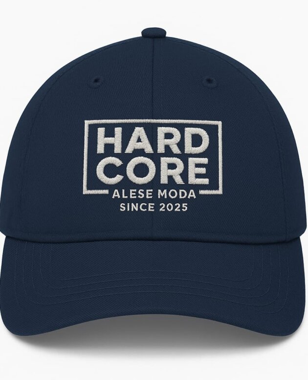 Mens Baseball Cap - Hard Core